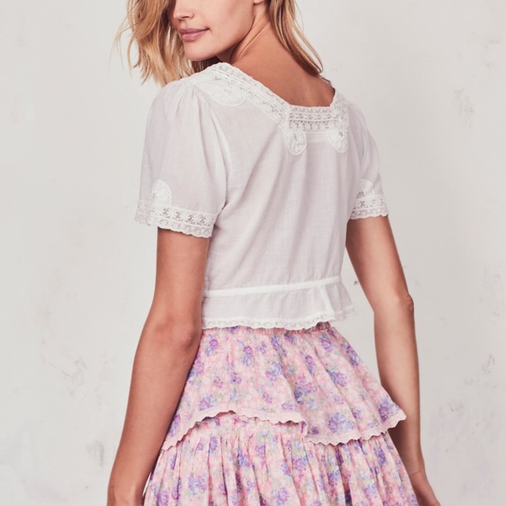 LoveShackFancy Grace Top - Picture 2 of 9